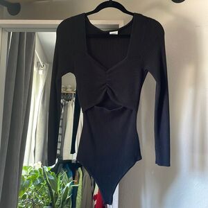 Abercrombie and Fitch Long Sleeve Sweater Bodysuit